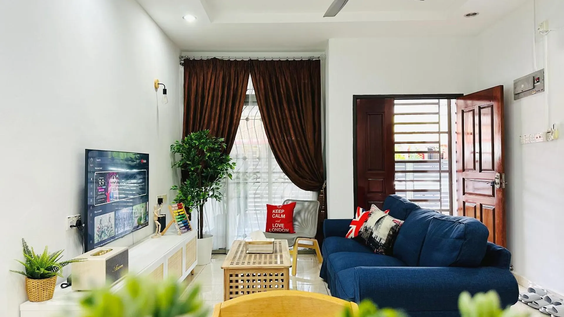 Holiday home 11Pax Bm大山脚 Singlestorey Semi-D Alma 5Minute Aeon Kampong Jawi Sempit Malaysia